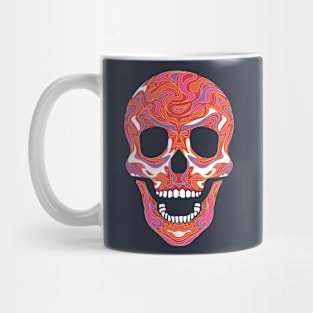 color skull Mug